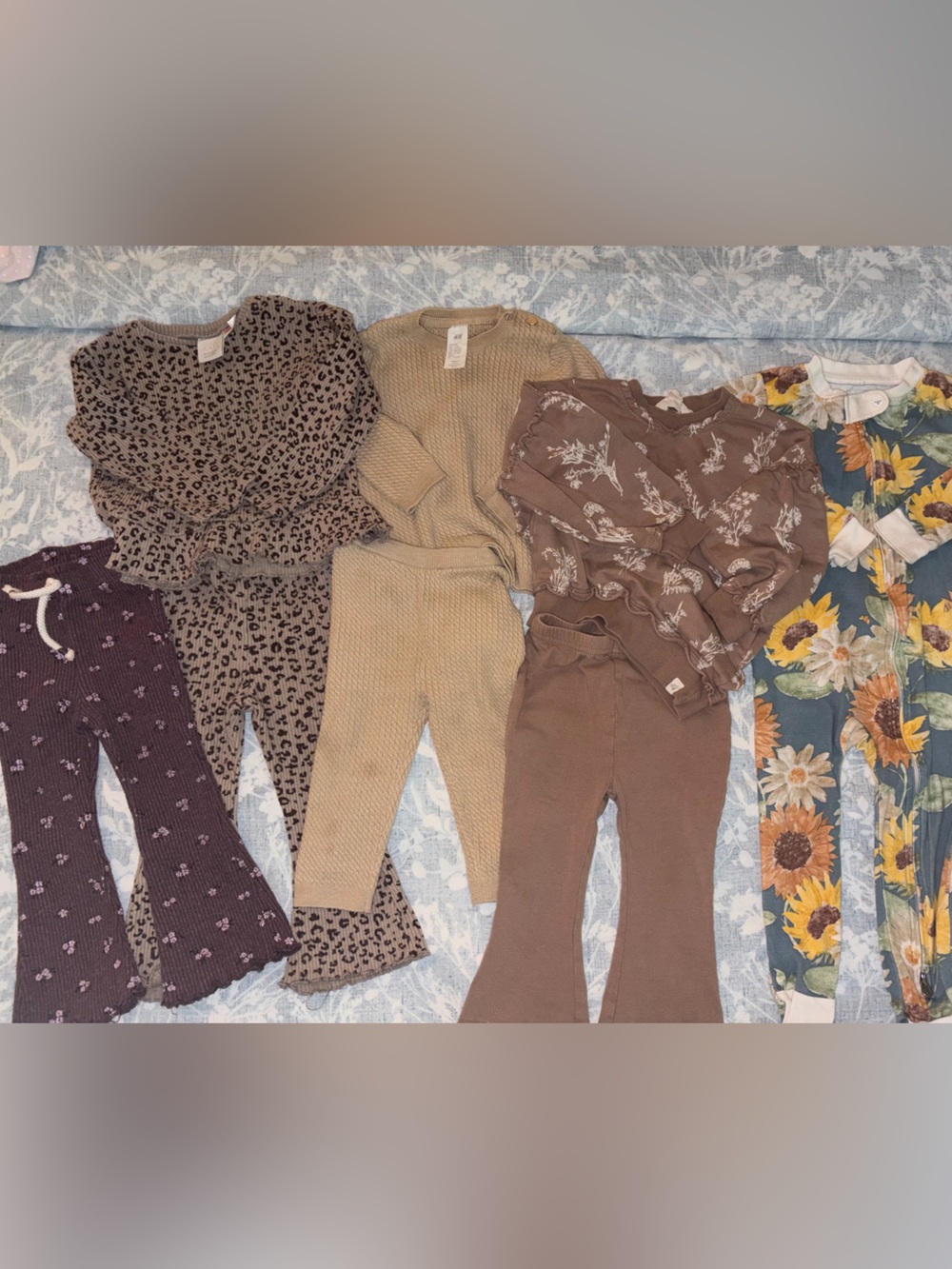 Zara H&M Burts Bees Toddler Girl Lot Bundle 12-18 months